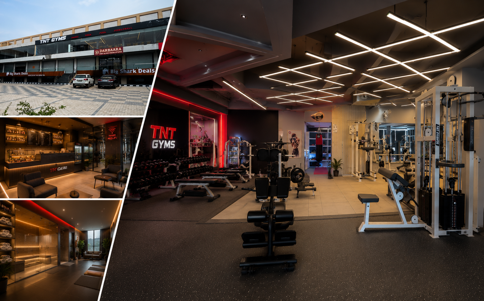 Free Wi-Fi & Café Lounge at TNT Gyms Kharar