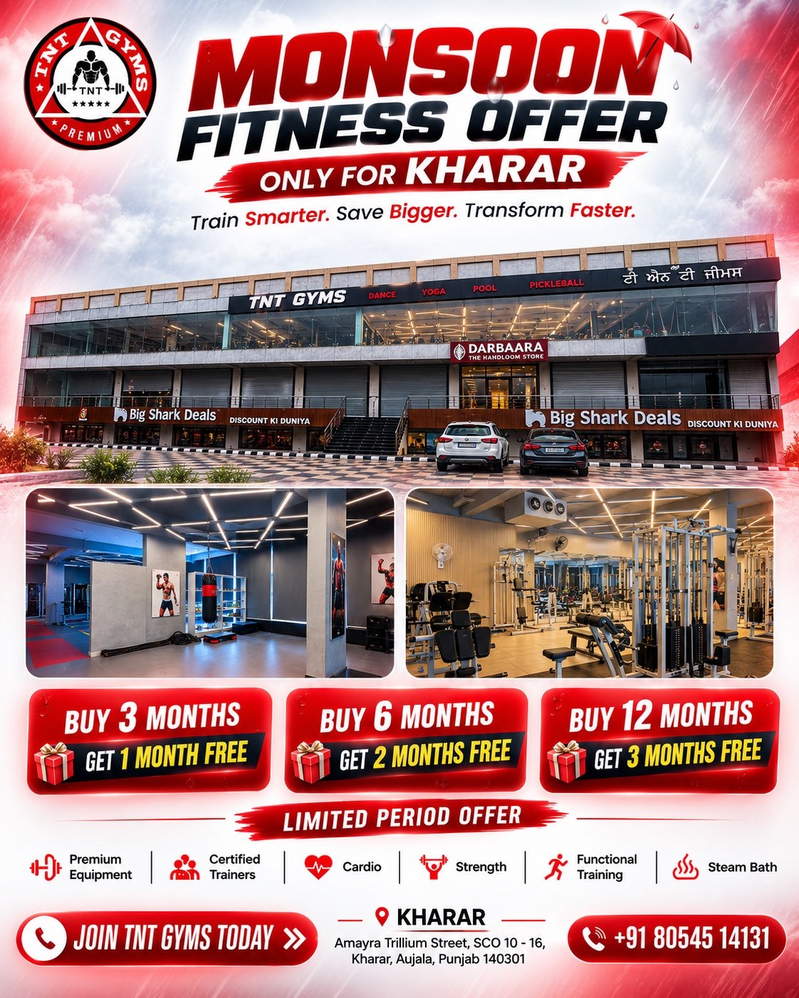 TNT Gyms Kharar — Instagram post 1